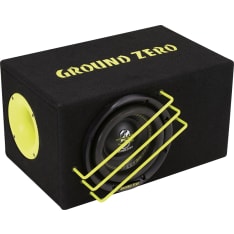 Ground Zero GZRB 20SPL 1000W 8" refleksikotelo SPL-subwoofer