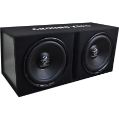 Ground Zero GZIB 2.30BR 700W 2 x 12″ porttikotelo subwoofer