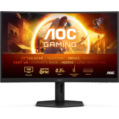 AOC C27G4ZXU 27" 280Hz kaareva pelinäyttö