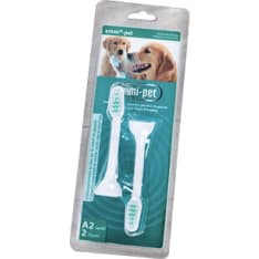 Emmi®-pet 2 pcs large replacement heads for the Ultrasonic toothbrush