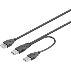 Deltaco USB2-16 USB-virtahaaroitin