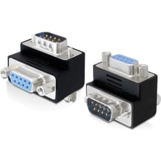 DeLOCK 65265 DB9 male-female angle connector