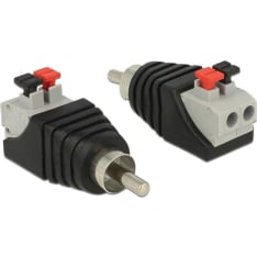DeLOCK 65566 RCA serial connector - RCA male adapter