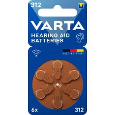 Varta hearing aid battery 312 6 pcs