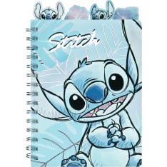 Stitch A5 spiral-bound notebook with dividers