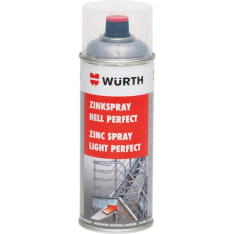 Wurth Perfect 400ml vaalea sinkki