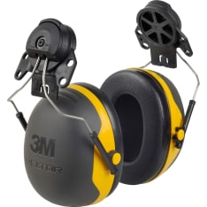 Peltor X2-p3e helmet hearing protection