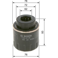 Bosch F 026 407 183 Öljynsuodatin