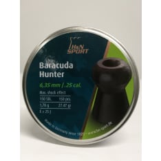H&N Baracuda Hunter 6,35mm 1,78g 150kpl ilma-ase luoti