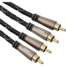 Hama Audio johto 2 x RCA 1,5 m kaapeli