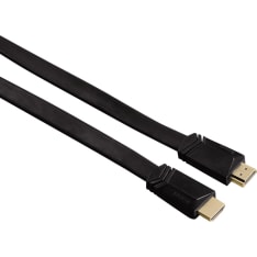 Hama Ethernet 1,5 m litteä HDMI - kaapeli