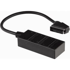 Hama 3 x scart 0,5 m jakaja