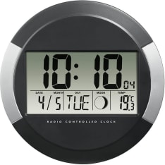 Hama PP-245 radio-controlled wall clock
