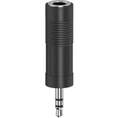 Hama 6.3 mm to 3.5 mm adapter