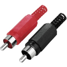 Hama Plug RCA Solderable Male 2-pack