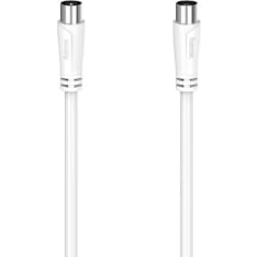 Hama Cable Antenna 90dB White 0.75m