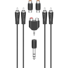 Hama RCA Connection Kit 2.5m RCA-liitäntäsarja