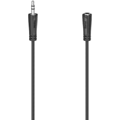 Hama Cable Audio 3.5mm-3.5mm Extension 1.5m audio jatkokaapeli