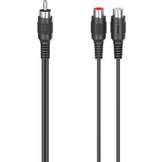Hama Adapter Audio Subwoofer RCA Plug to 2x RCA sockets kaapelisovitin