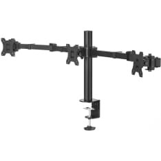 Hama Monitor Holder Operator Tripple Black