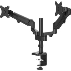 Hama Monitor Holder Performer Twin Black