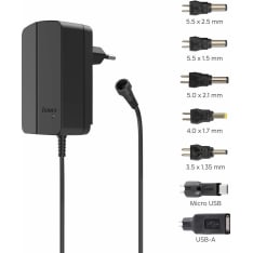 Hama 2250mA/27W Black adjustable power supply