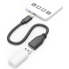 Hama Adapter Cable USB OTG USB-C to USB-A 0.15cm