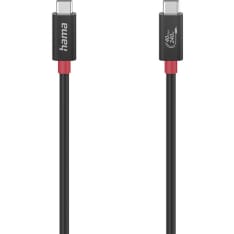 Hama Cable USB-C USB4 Gen3 Black 1.0m
