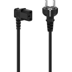Hama Power Cable Angled 3-pole 5.0m