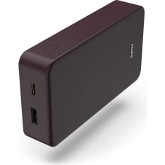Hama 20000mAh USB-C+USB-A Plum varavirtalähde