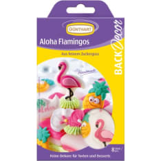 Günthart sokeriset flamingot kakkukoriste
