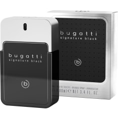 Bugatti Signature Black EdT 100 ml miesten tuoksu
