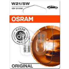 Osram W21/5W bulb pair