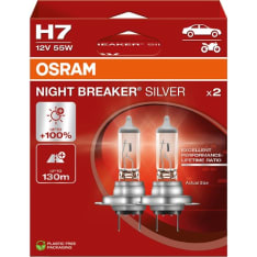 Osram H7 Night Breaker Silver 2kpl polttimo