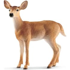Schleich Wild Life valkohäntäpeura naaras