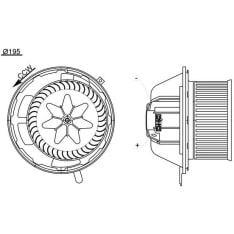 Mahle AB 194 000S Puhallinmoottori