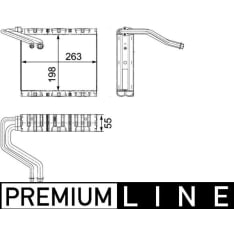 Mahle AE 85 000P Höyrystin
