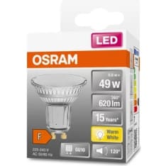 Osram GU10 620lm 2700K led-kohdelamppu