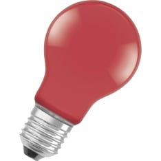 Osram E27 46lm 3000K punainen led-vakiolamppu