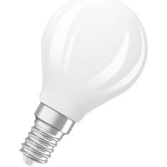 Osram Superstar E14 470lm 2700K dimmable LED mini ball lamp, frosted
