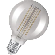 Osram Vintage 1906 Globe 95 E27 500lm 1800K filament himmennettävä led lamppu