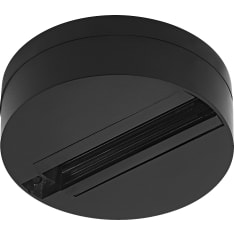 Ledvance black 1-part track light ceiling connection