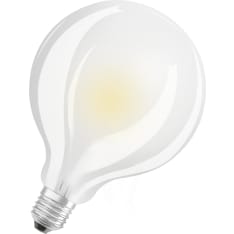Osram Globe E27 1521lm 2700K filament LED lamp, matte