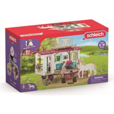 Schleich Horse Club 42593 Asuntovaunu salaisiin kerhokokouksiin