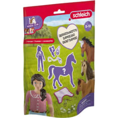 Schleich Horse Club Surprise Bag Hevonen, ratsastaja ja tarvikkeet