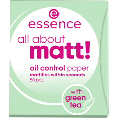 Essence all about matt! Oil Control 50 kpl puuteripaperi