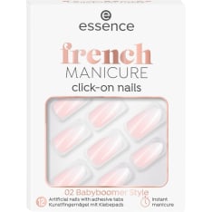 Essence French Manicure Click-On Nails Babyboomer 12 tekokynsi