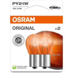 Osram 21 W BAU15S keltainen merkkilamppu