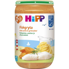HiPP 250g kalapata, pastaa ja vihanneksia 12kk