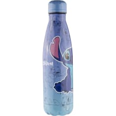 Stitch drinking bottle blue